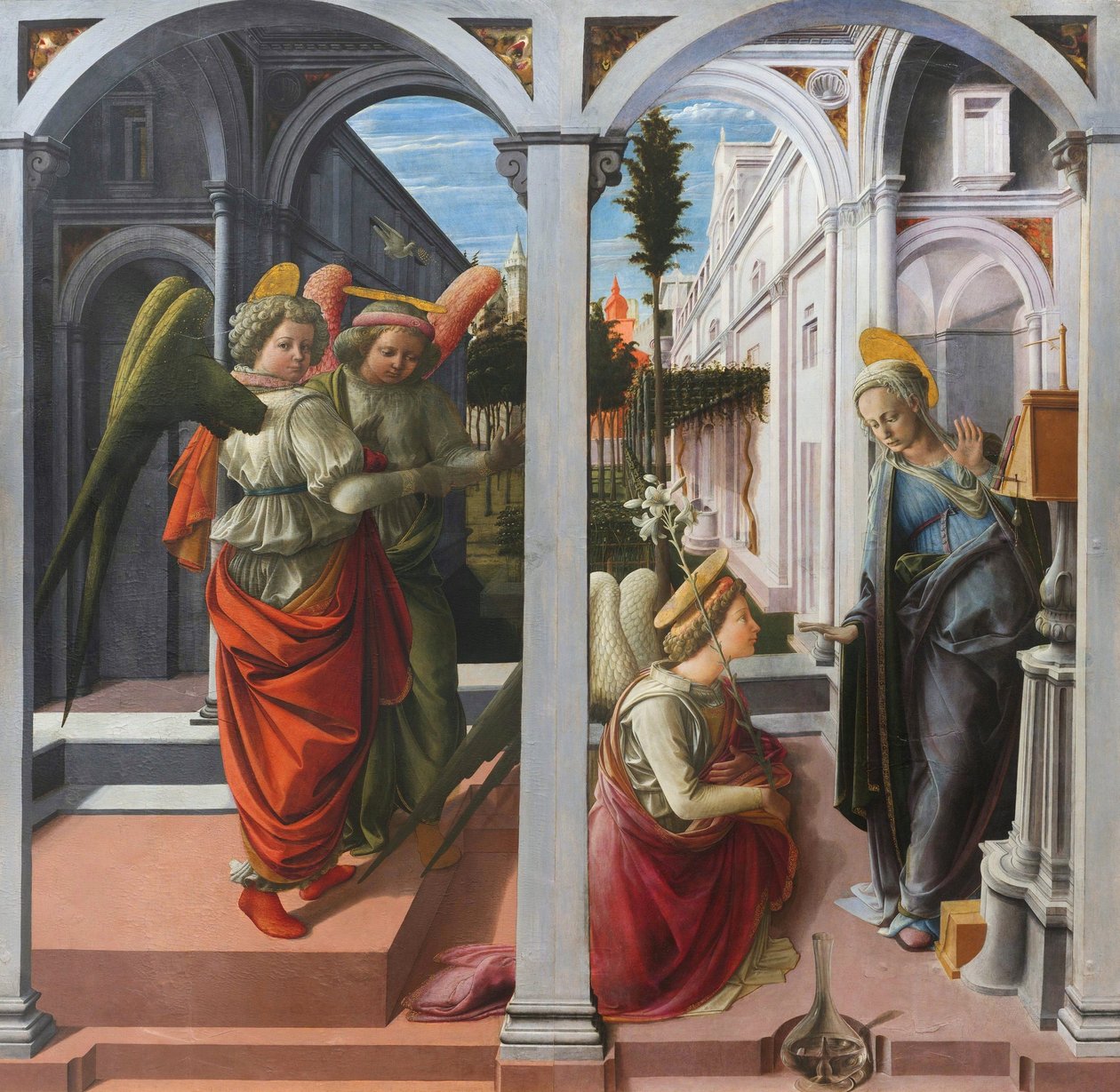 Annunciation Martelli by Filippo Lippi