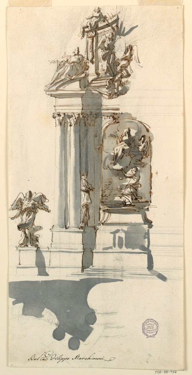 Design for an Altar by Filippo Marchionni