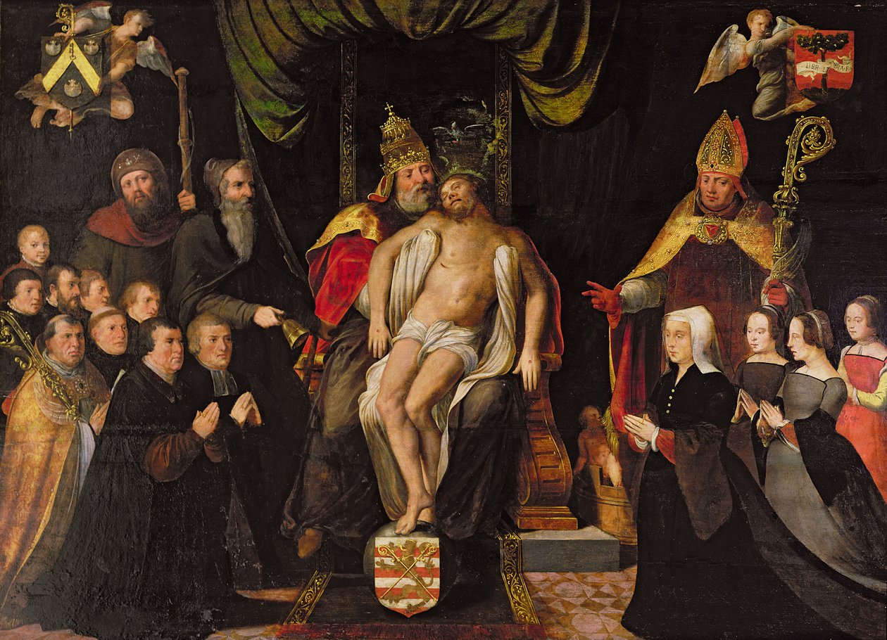 The Trinity by Flemish School