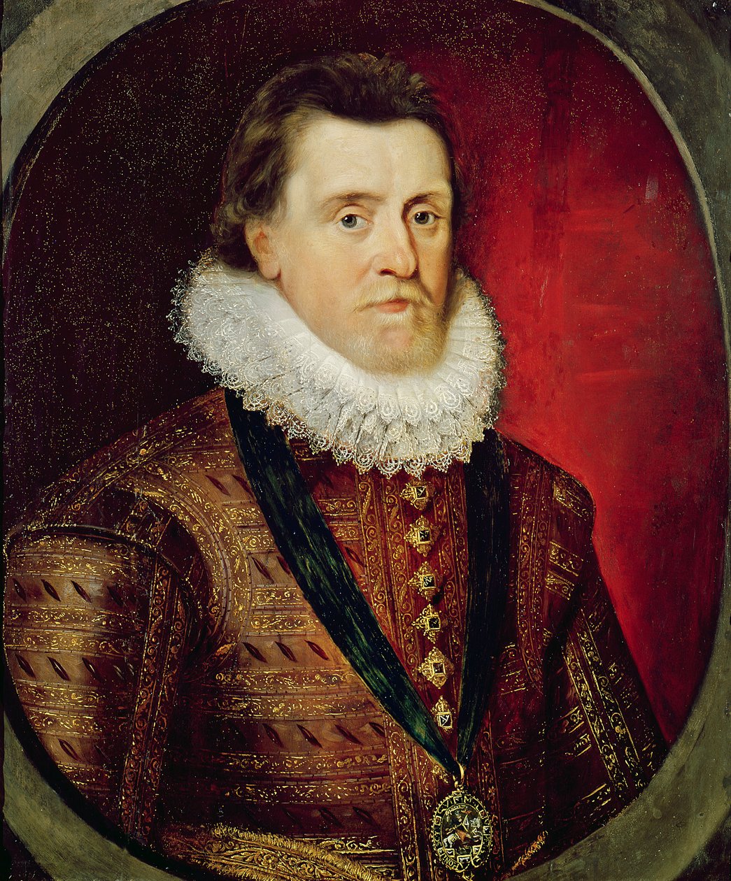 James I (1566-1625) by Flemish School