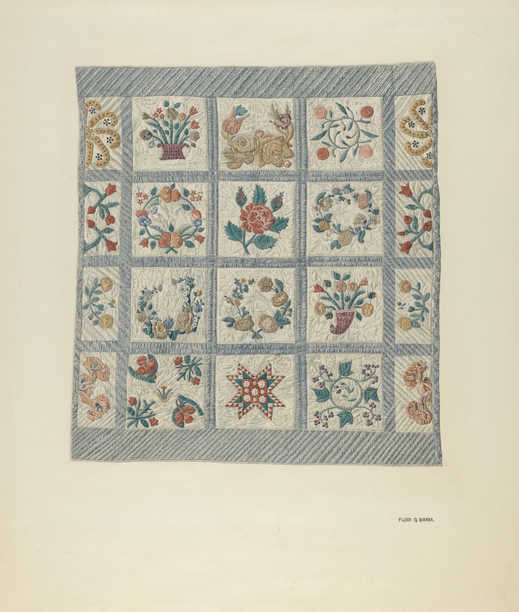 Friendship Quilt by Flora G. Guerra