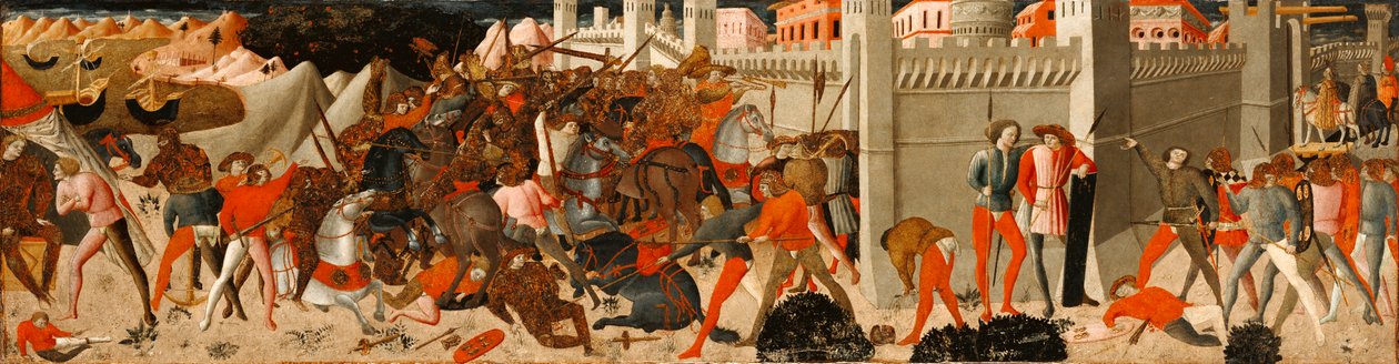 The Siege of Troy, c.1460-80 by Florentine School