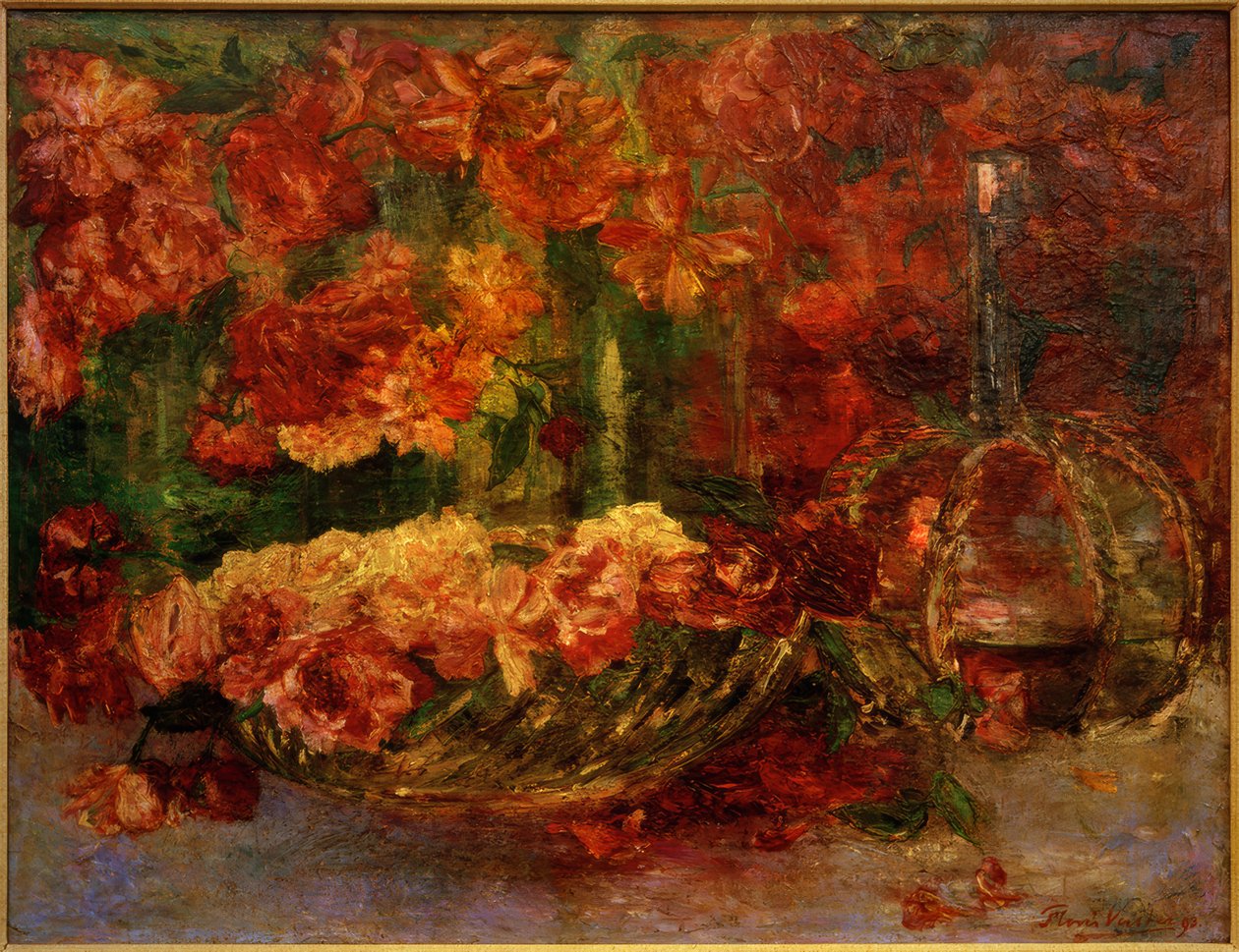 Monthly Roses After the Feast by Floris Verster