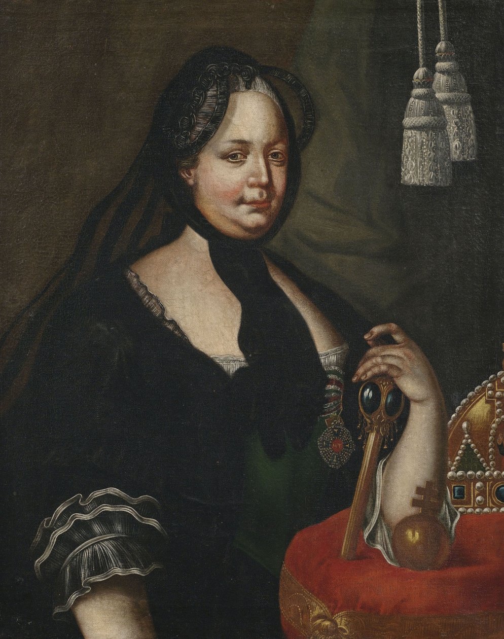 Empress Maria Theresa in Widow