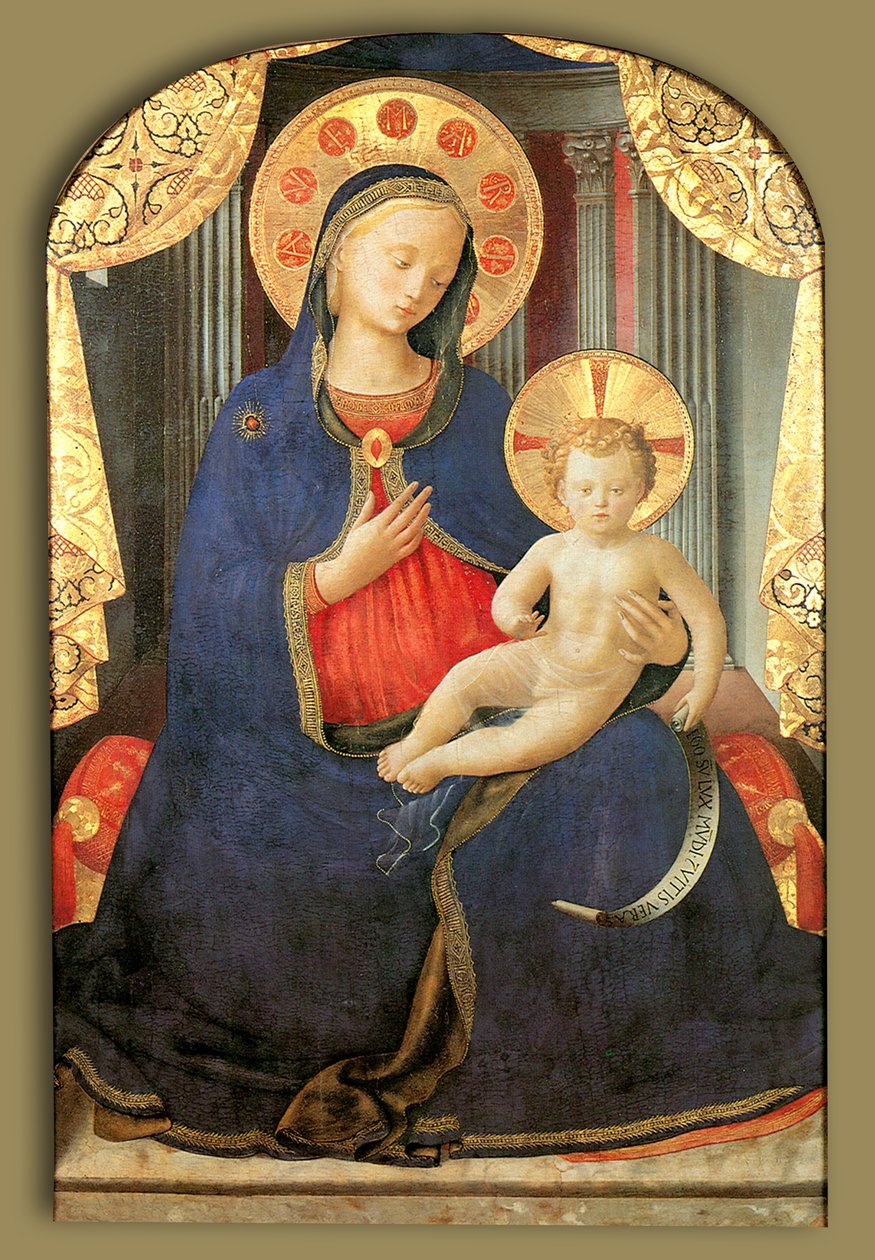 Madonna of Humility by Fra Angelico