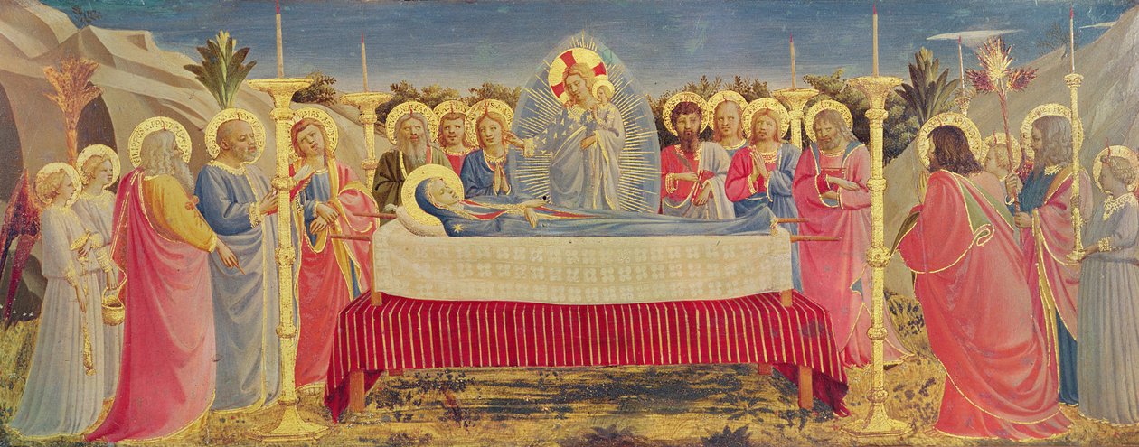 The Death of the Virgin by Fra Angelico
