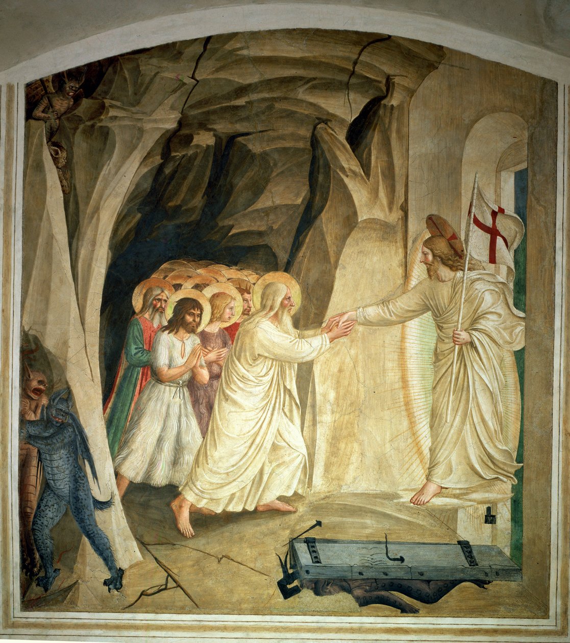 The Descent into Limbo by Fra Angelico