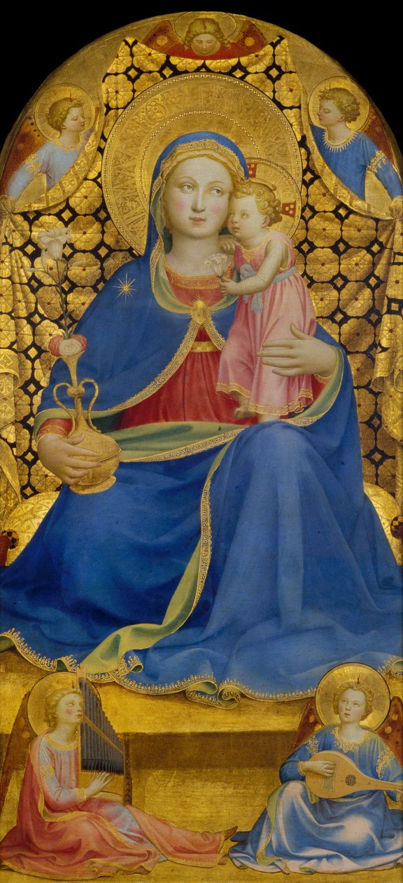 Virgin of Humility by Fra Angelico