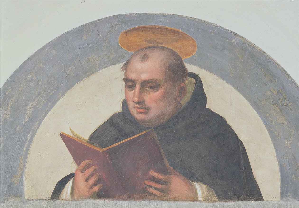 St. Thomas Aquinas Reading, c.1510-11 by Fra Bartolommeo