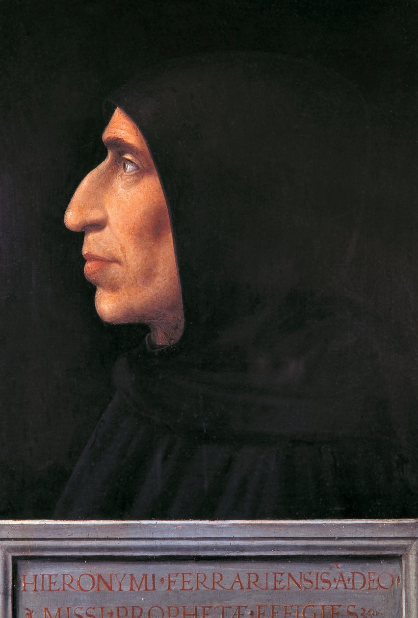 Portrait of Girolamo Savonarola by Fra (1472 1517) Bartolomeo