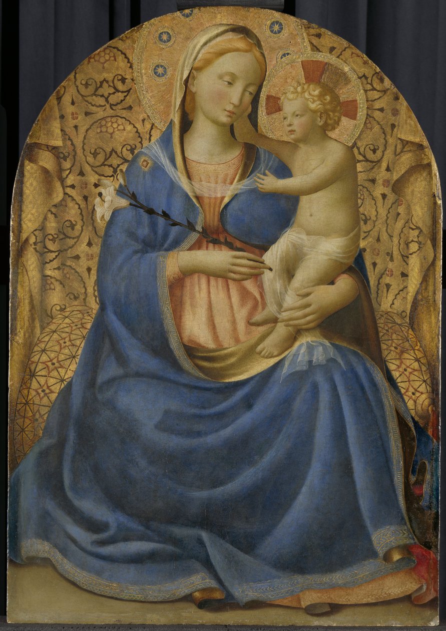 Madonna of Humility, c.1440 by Fra  Angelico