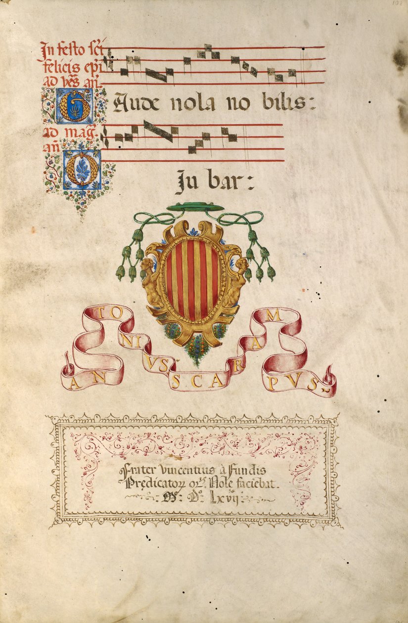 Coat of Arms by Fra Vincentius a Fundis