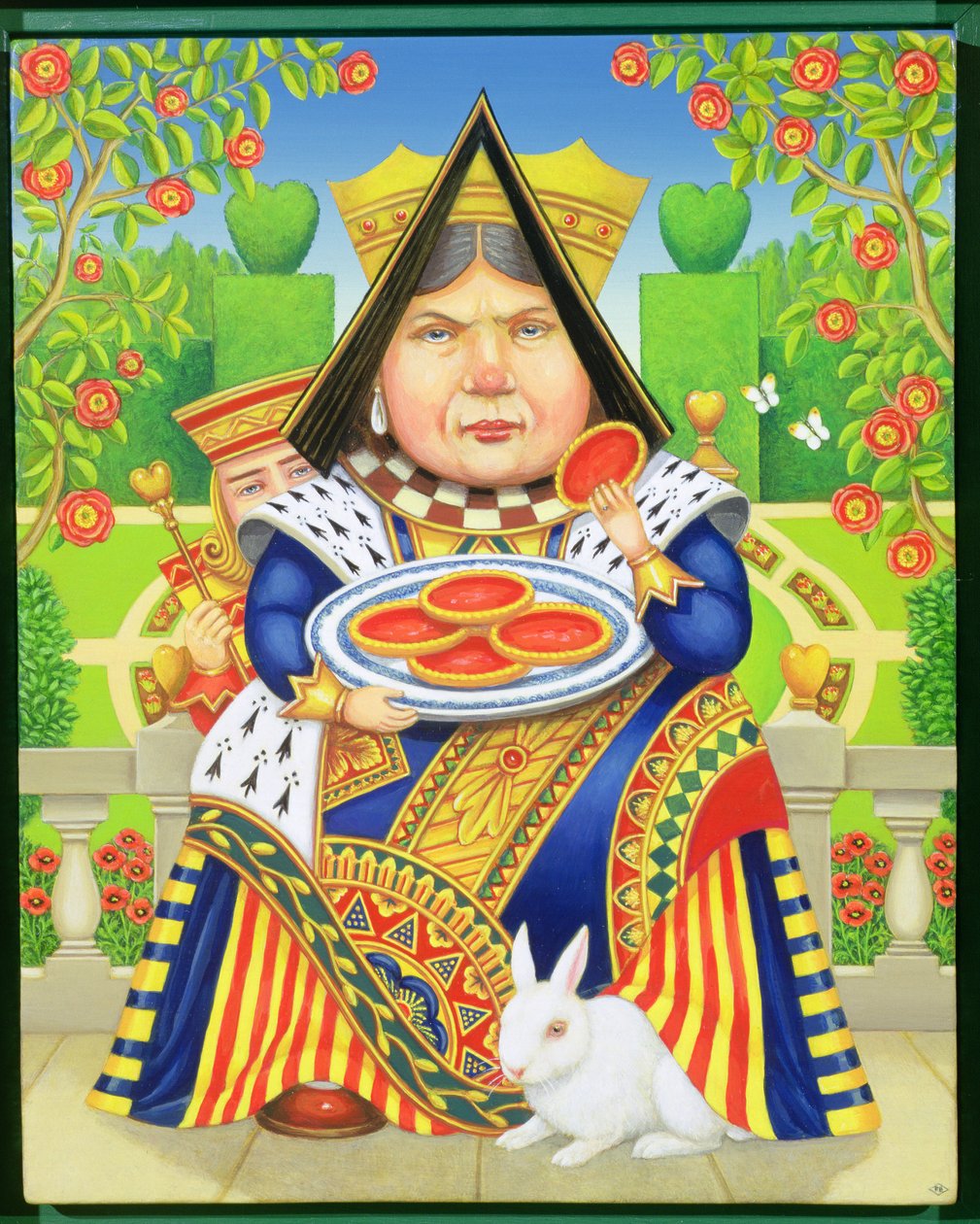 The Queen of Hearts, 2001 by Frances Broomfield