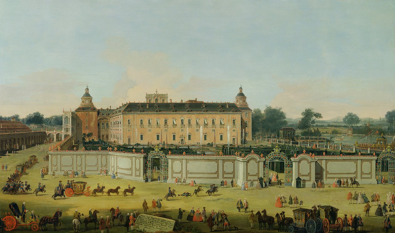 The Palace of Aranjuez, 1756 by Francesco Battaglioli