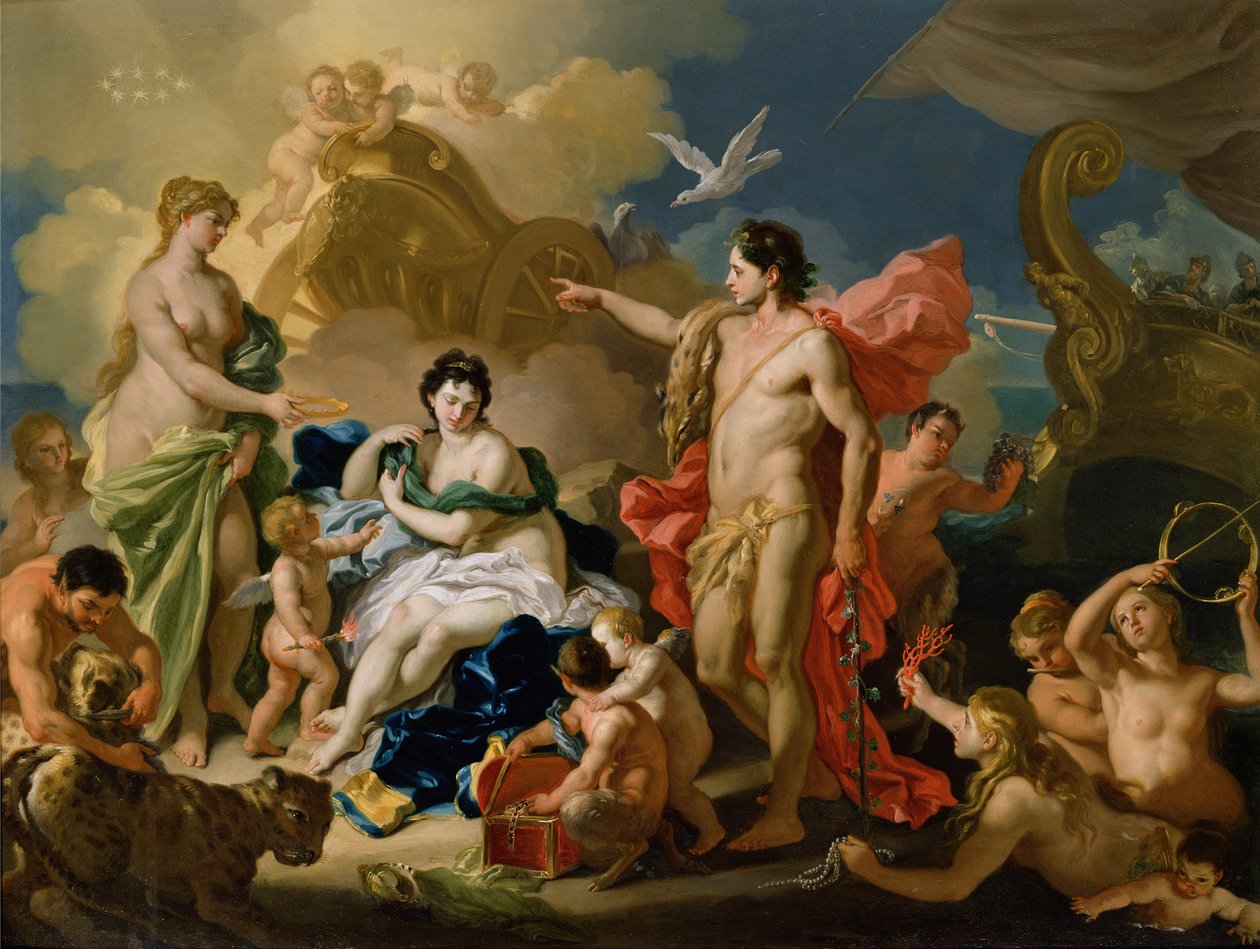 Bacchus and Ariadne by Francesco Solimena