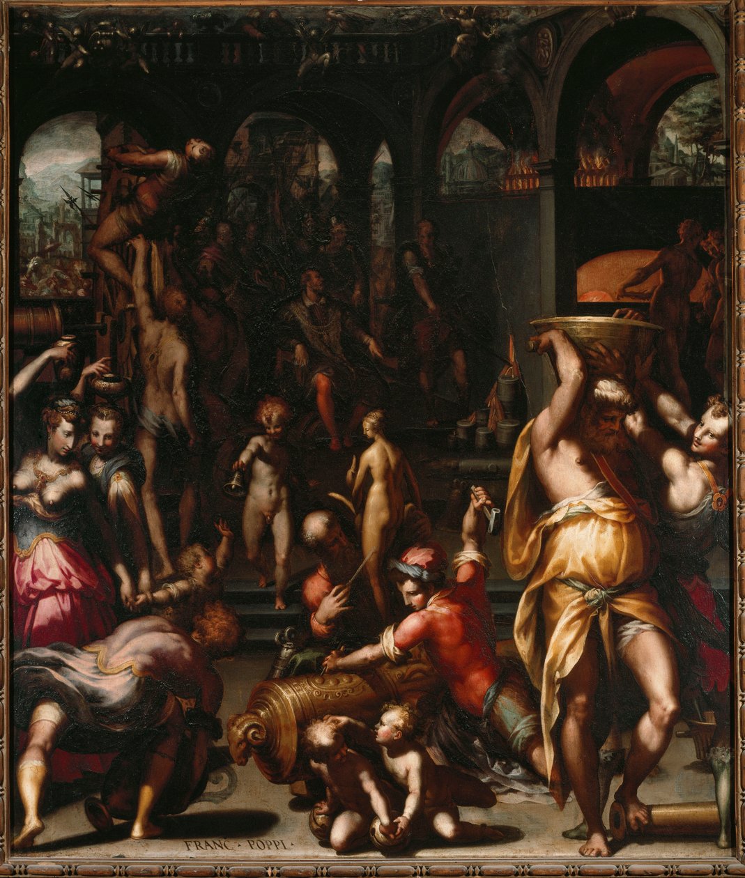 The bronze foundry by Francesco Morandini
