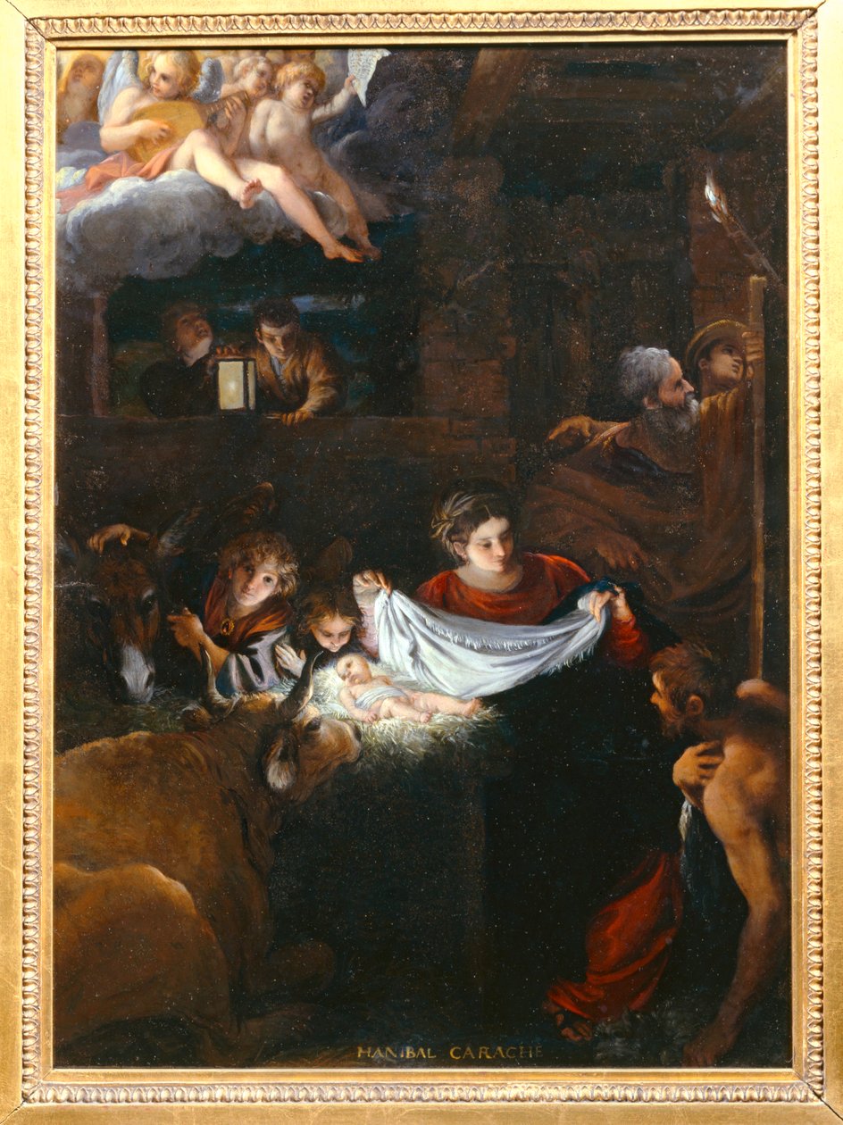 Nativity by Francesco Albani