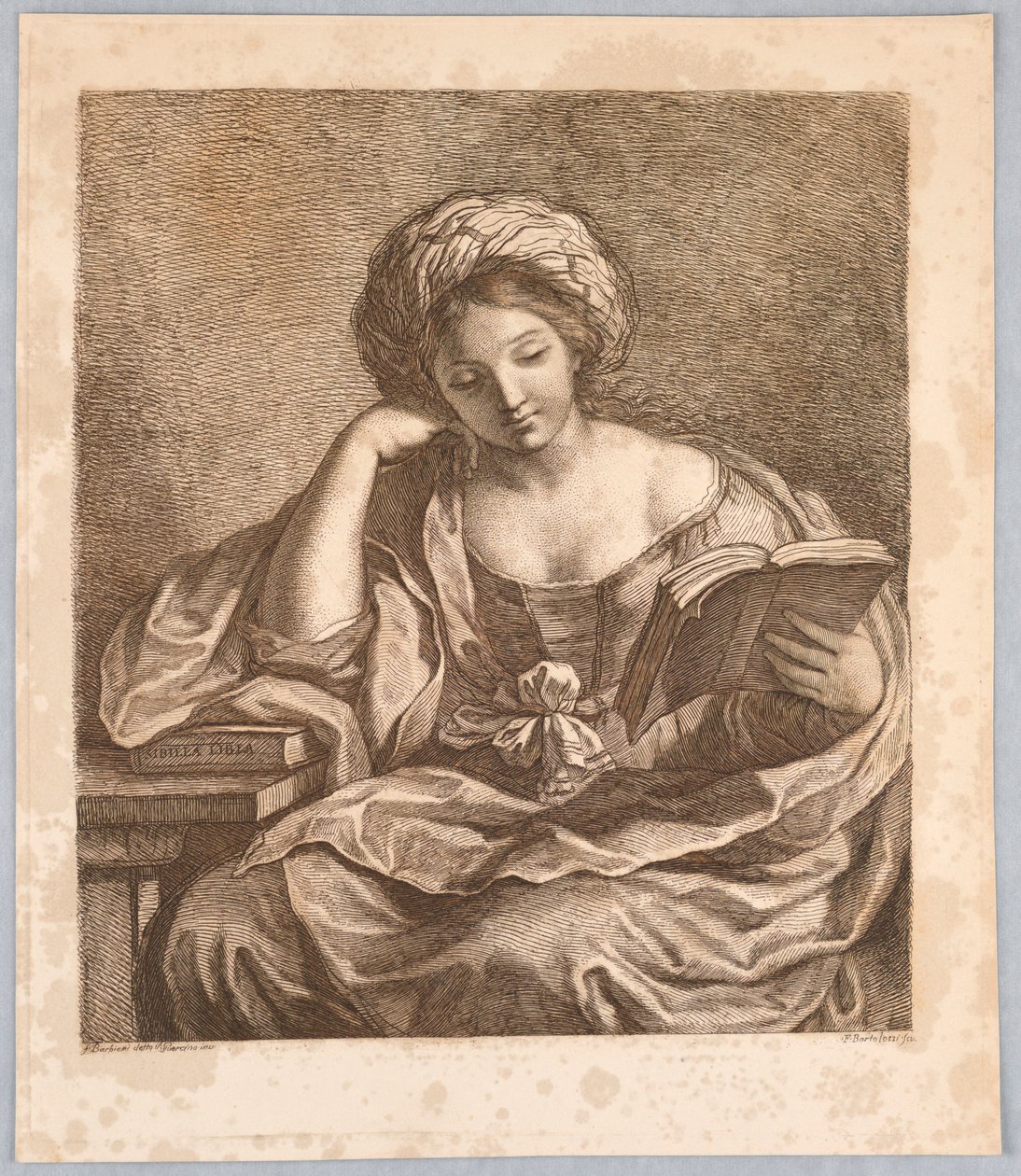 A Sybil, with a Book by Francesco Bartolozzi