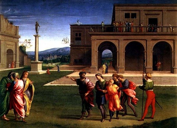 Joseph Taken to Prison by Francesco Granacci