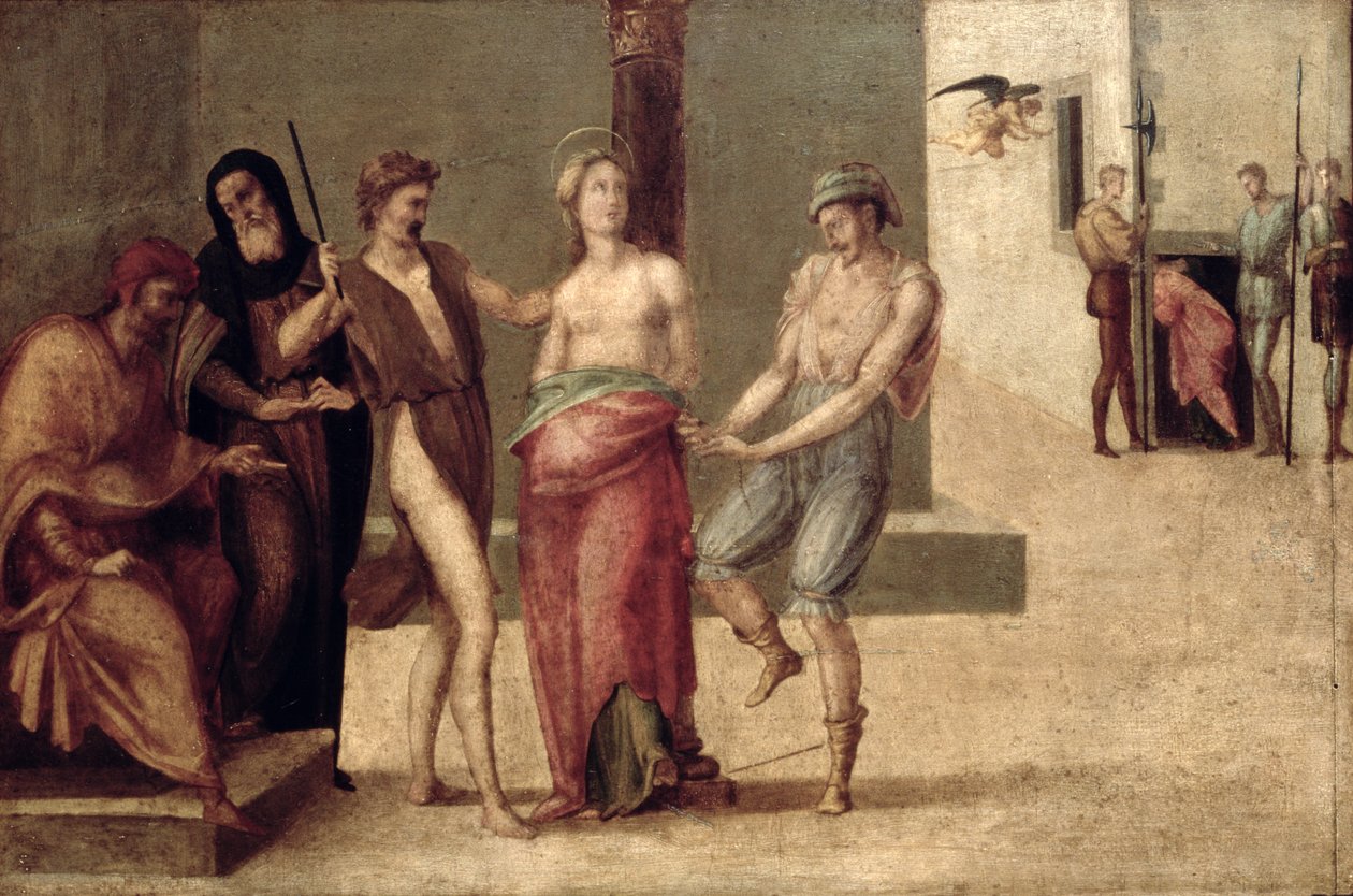The Martyrdom of St. Agnes by Francesco Granacci