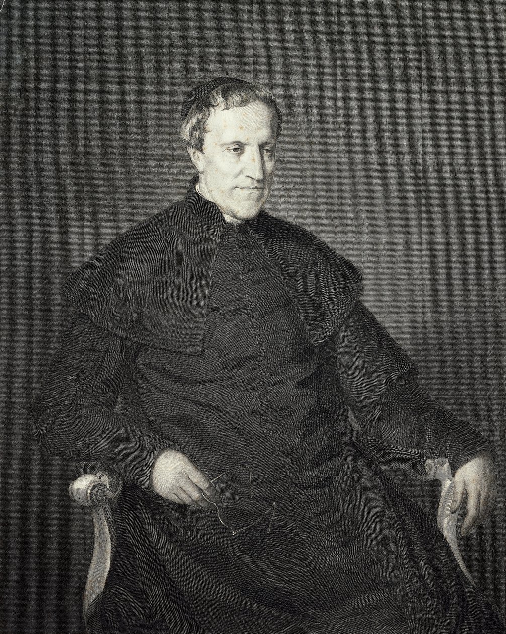 Portrait of Antonio Rosmini by Francesco Hayez