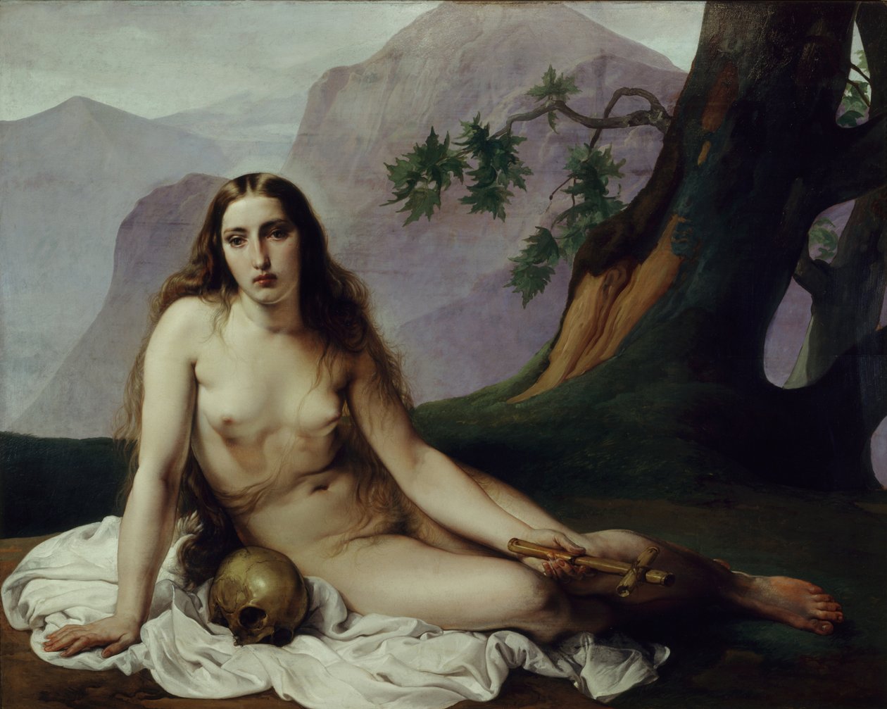 The Repentant Mary Magdalene by Francesco Hayez