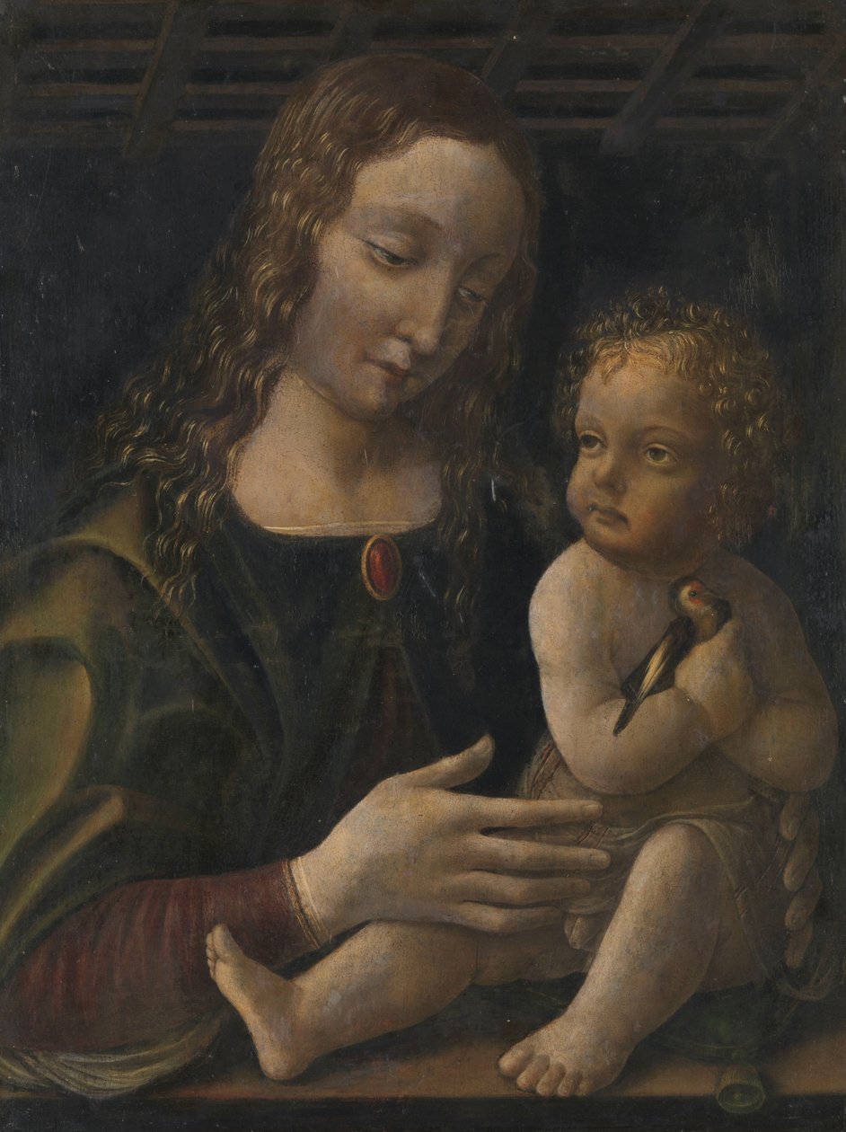 Virgin and Child by Francesco Napoletano (attributed to)
