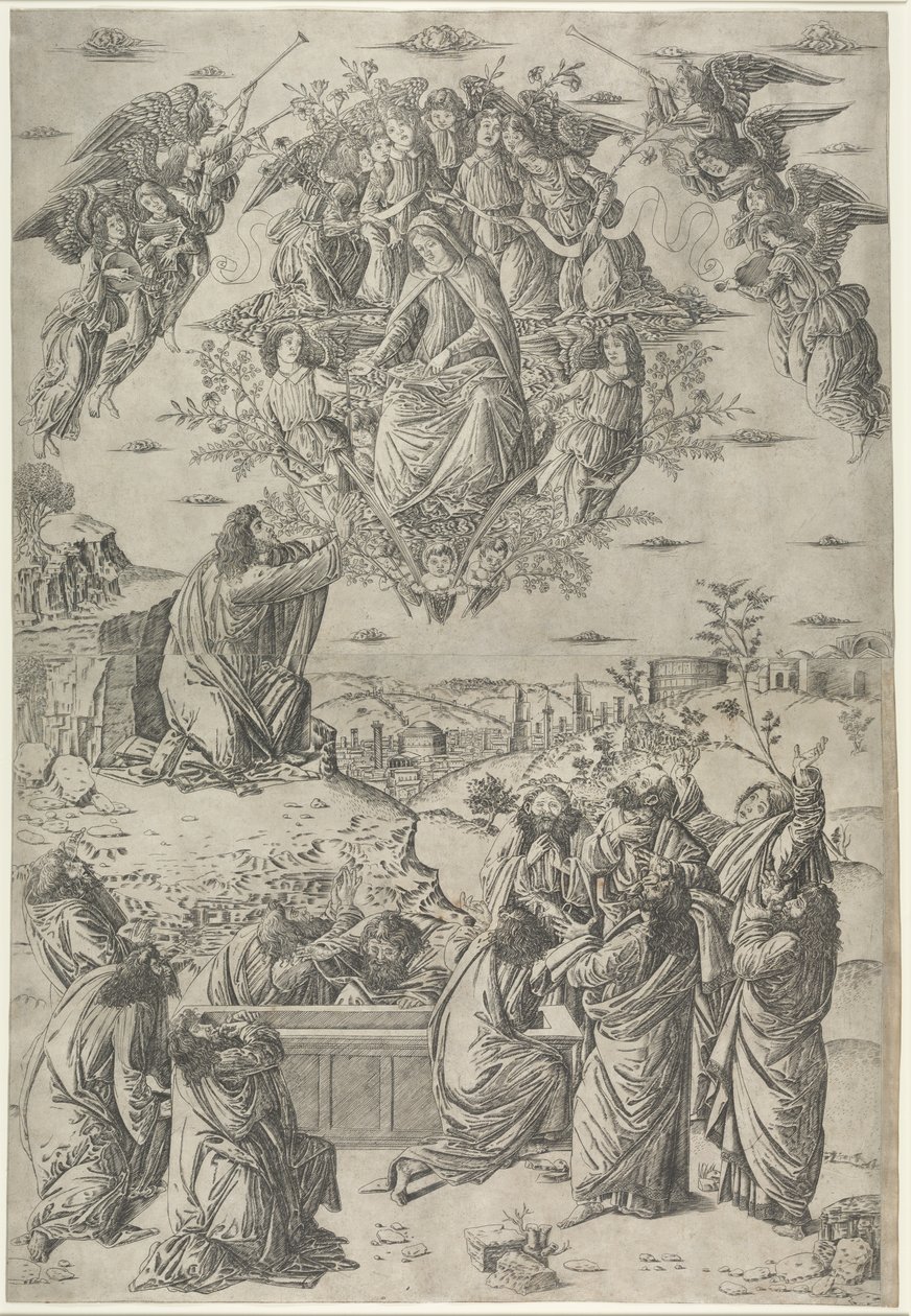 The Assumption of the Virgin by Francesco Rosselli