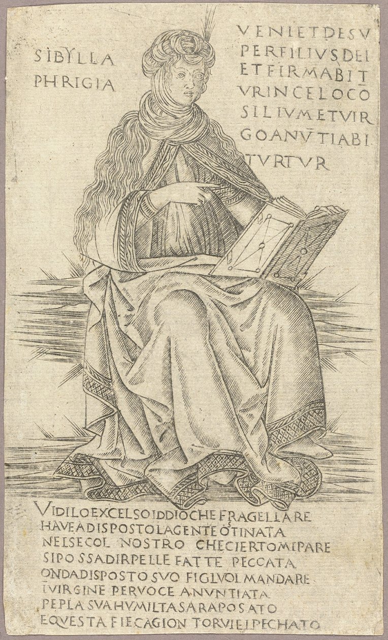 The Phrygian Sibyl by Francesco Rosselli