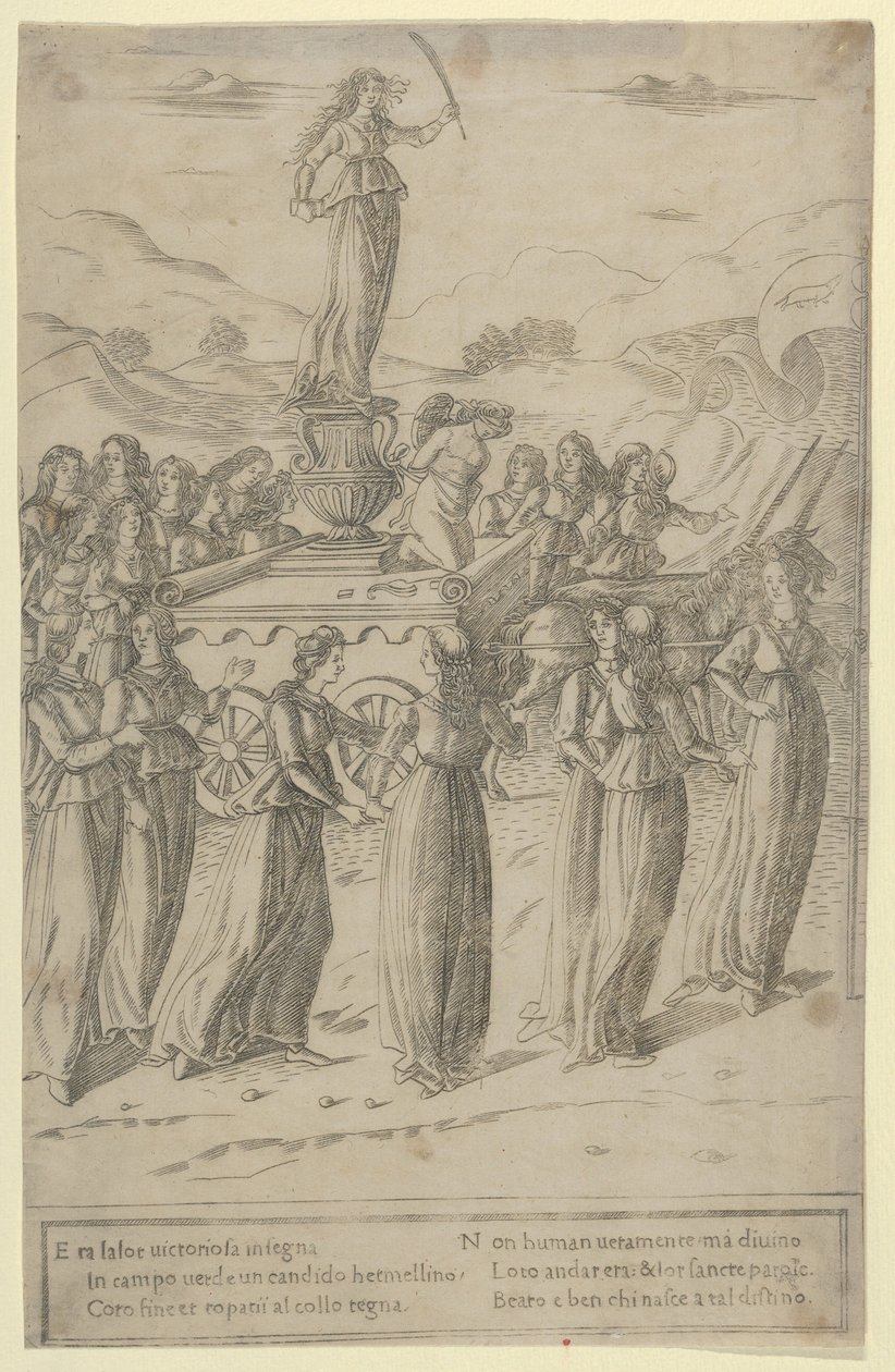 The Triumph of Chastity by Francesco Rosselli