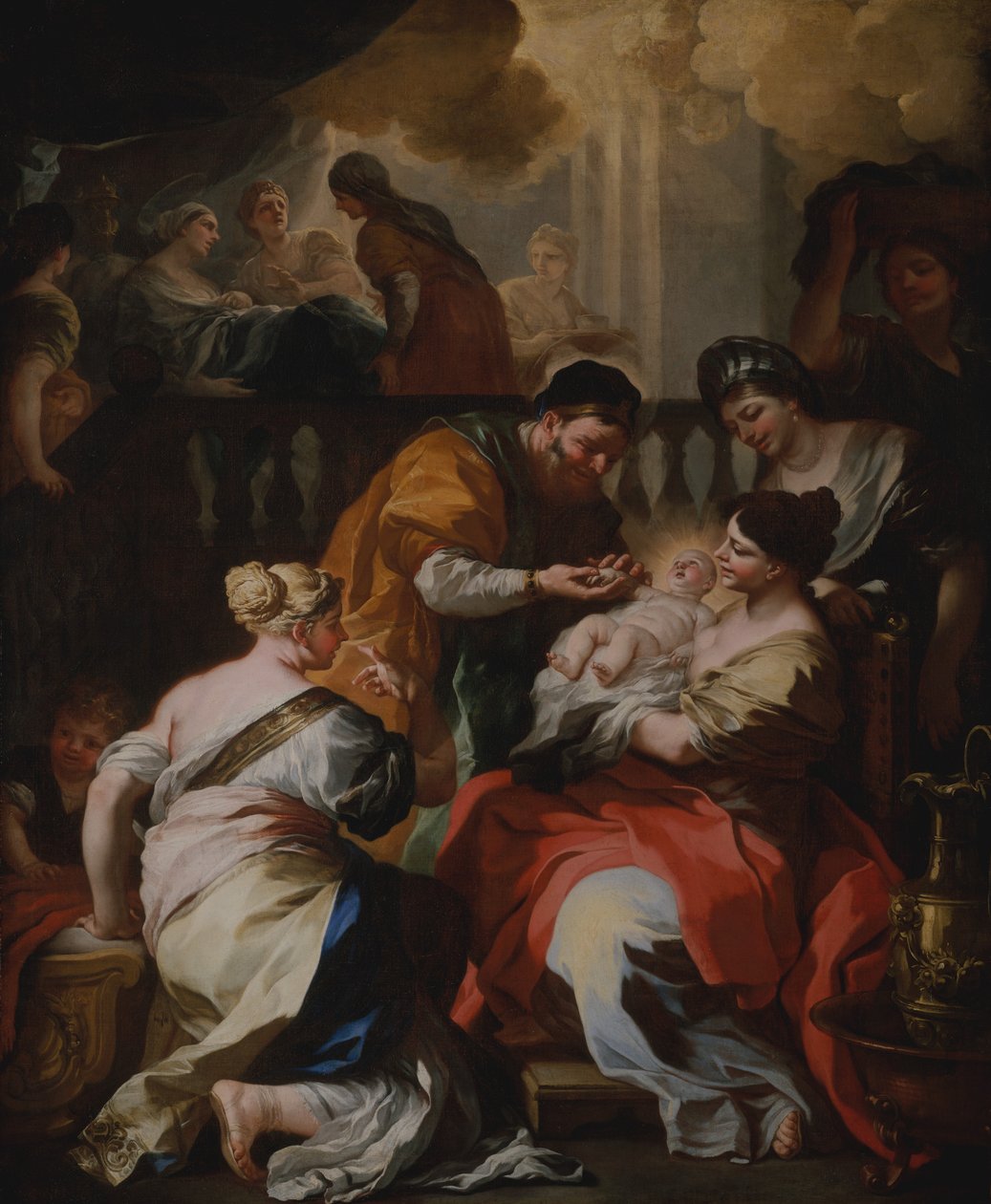 The Birth of the Virgin by Francesco Solimena