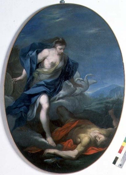 Venus and Adonis by Francesco Vellani