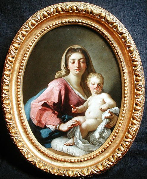 Virgin and Child by Francesco de Mura