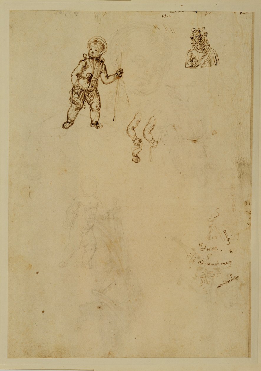 A Young Saint John by Francesco di Simone (attr. to)