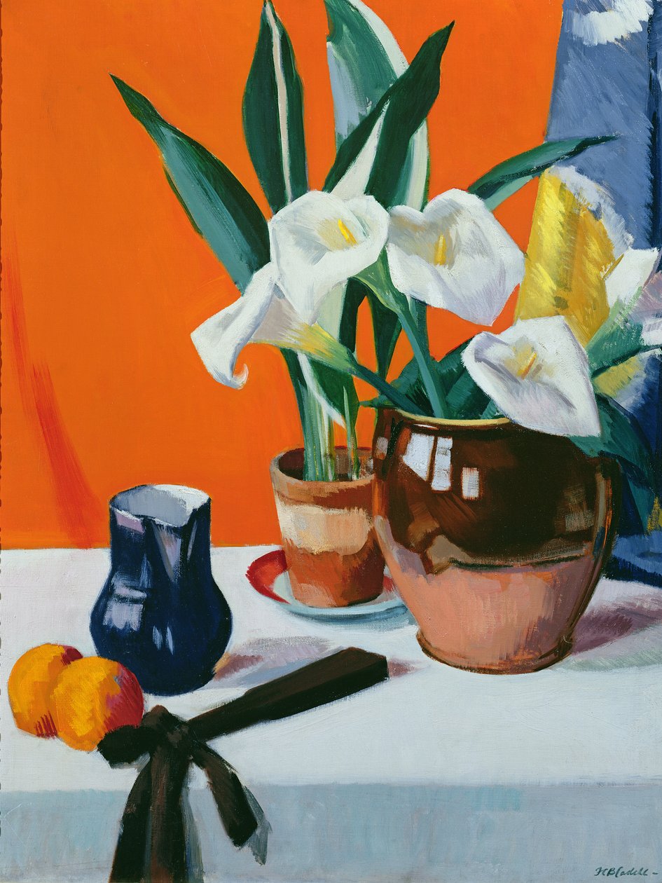 Arum Lilies by Francis Campbell Boileau Cadell