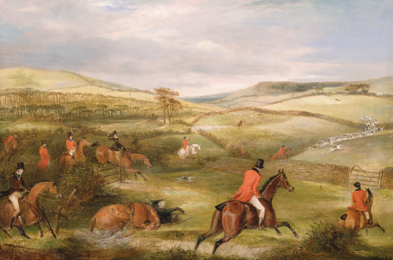 The Berkeley Hunt by Francis Calcraft Turner