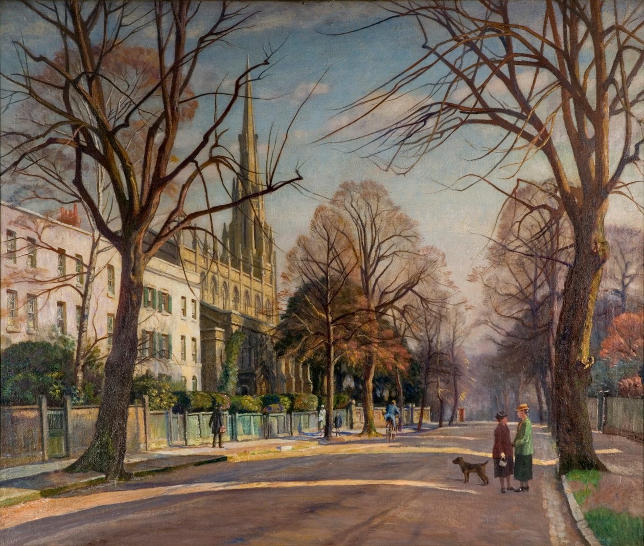 Spring in the Suburbs by Francis Dodd