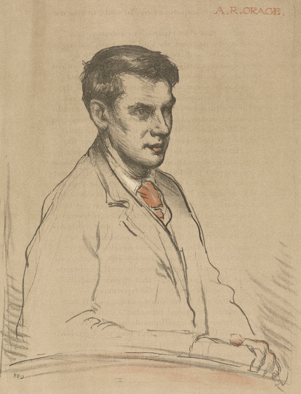 A.R. Orage by Francis Ernest Jackson