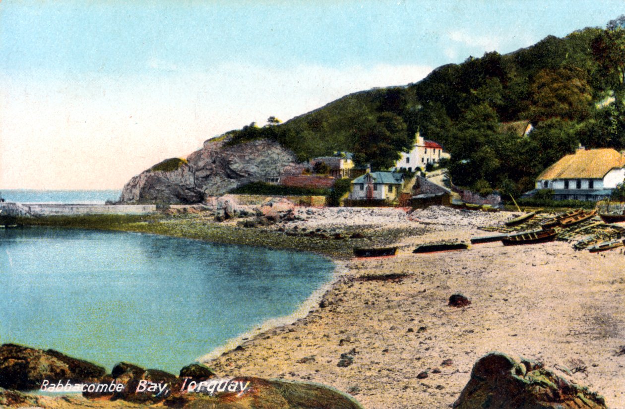 Babbacombe Bay, Torquay, Devon by Francis Frith