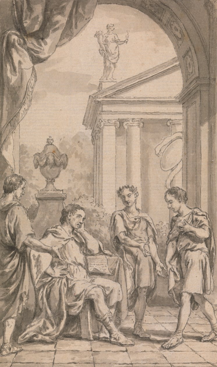 Messengers Before an Emperor by Francis Hayman