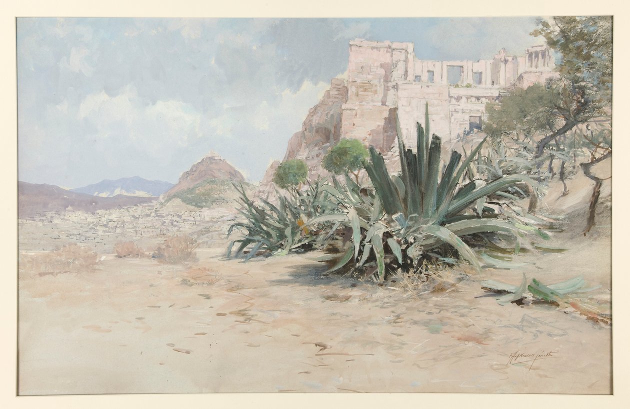 The Approach to the Acropolis by Francis Hopkinson Smith