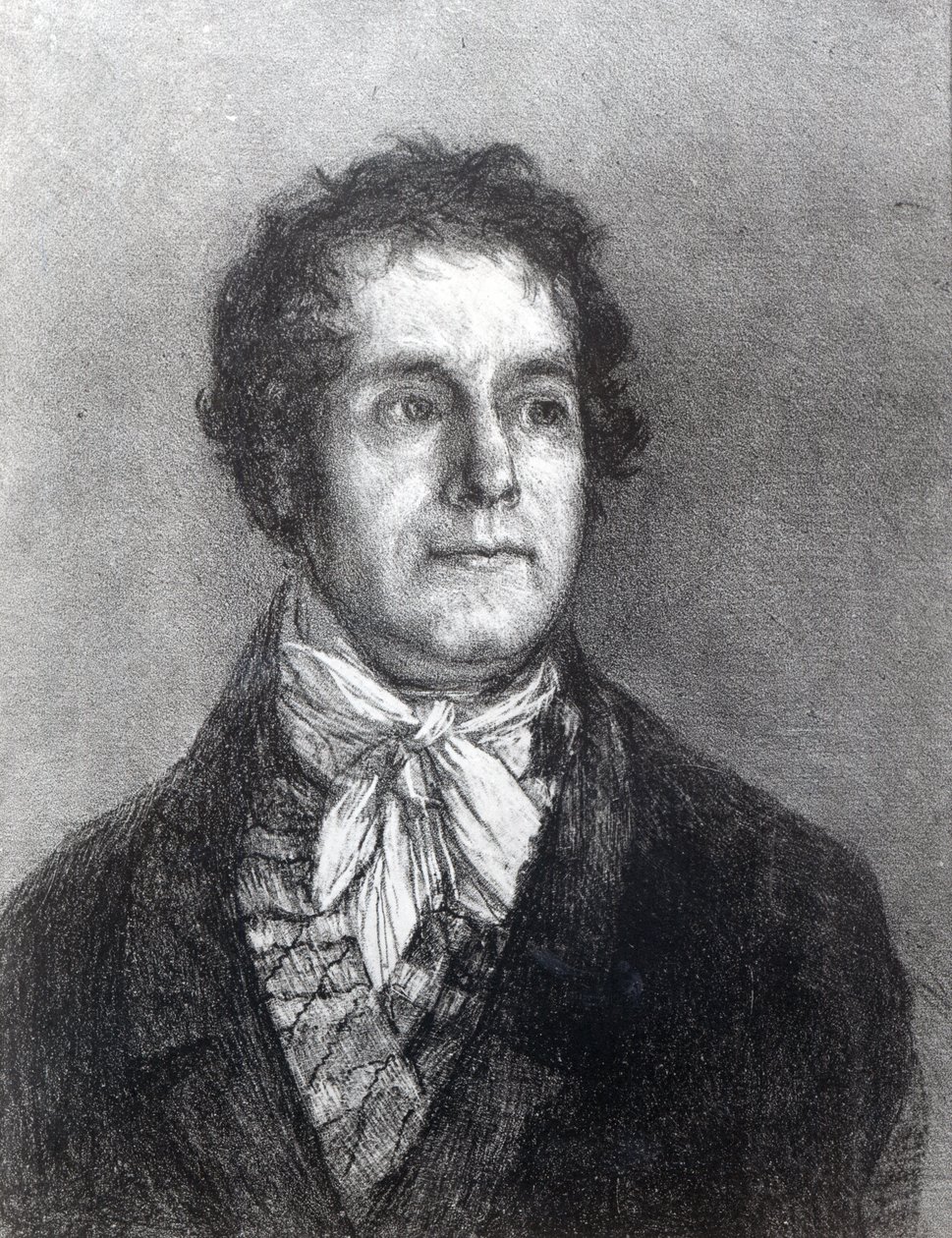 Cyprien Gaulon (lithograph) by Francisco de Goya