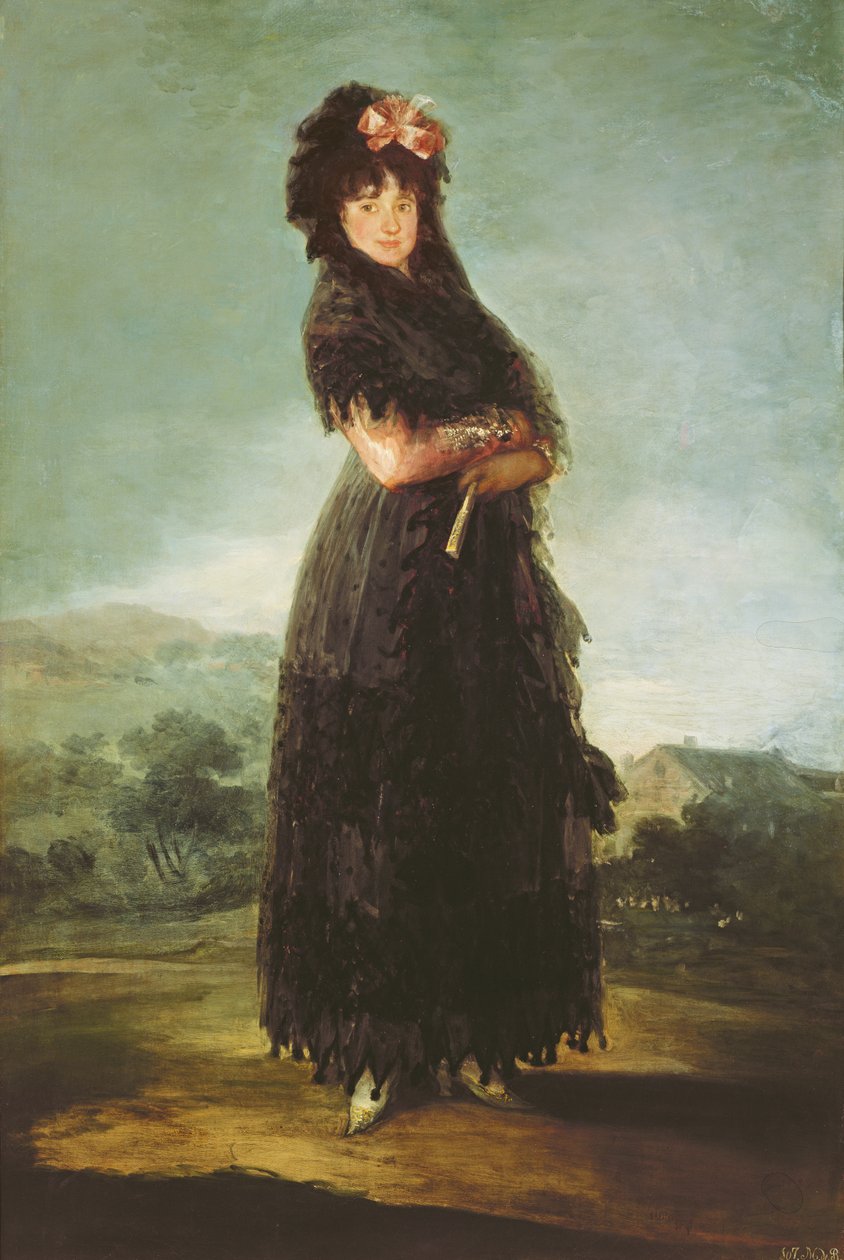 Mariana Waldstein, c.1797-1800 by Francisco de Goya