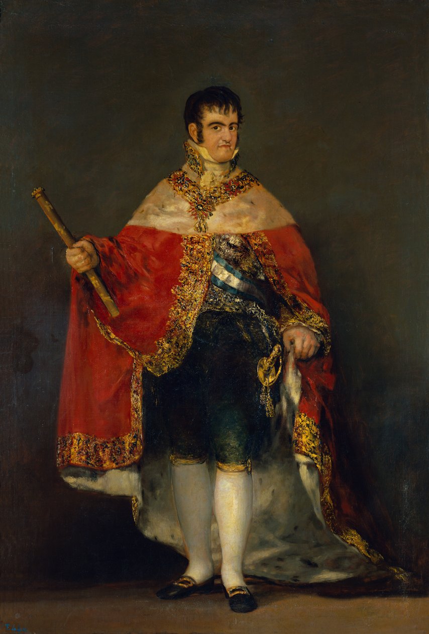 Portrait of Ferdinand VII, 1814 by Francisco de Goya