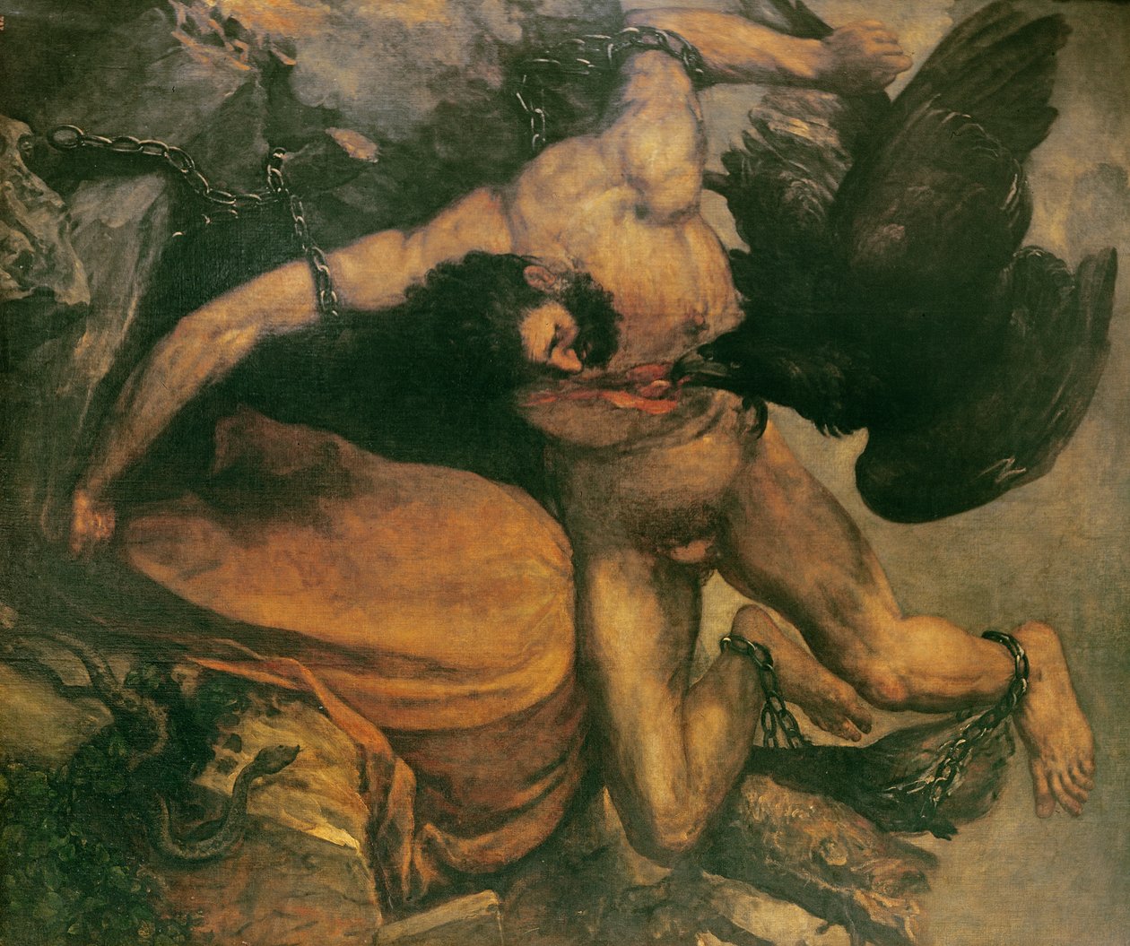 Prometheus by Francisco de Goya