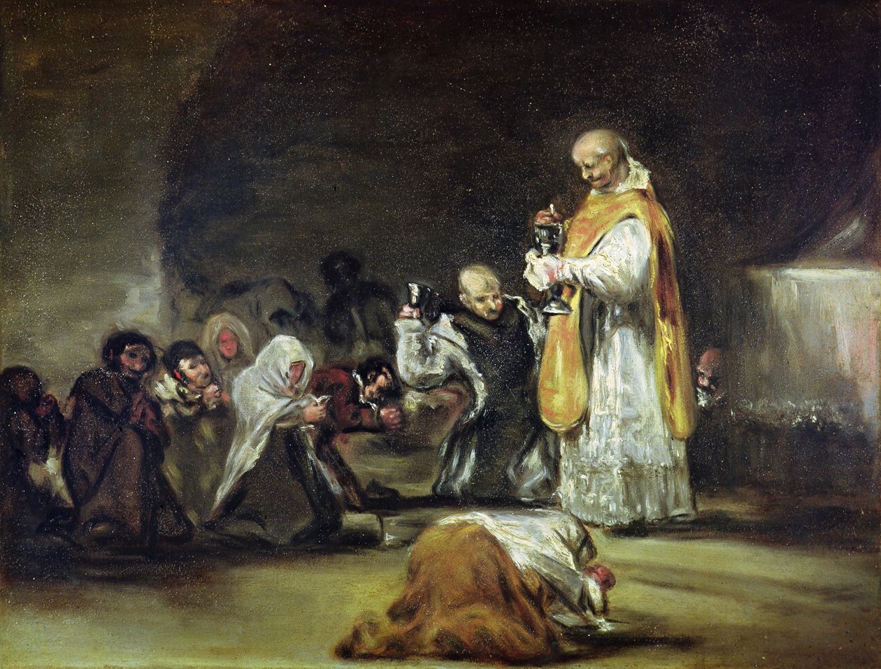 The Communion by Francisco de Goya