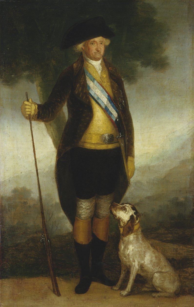 Carlos IV of Spain, Hunting c.1799-1800 by Francisco de Goya