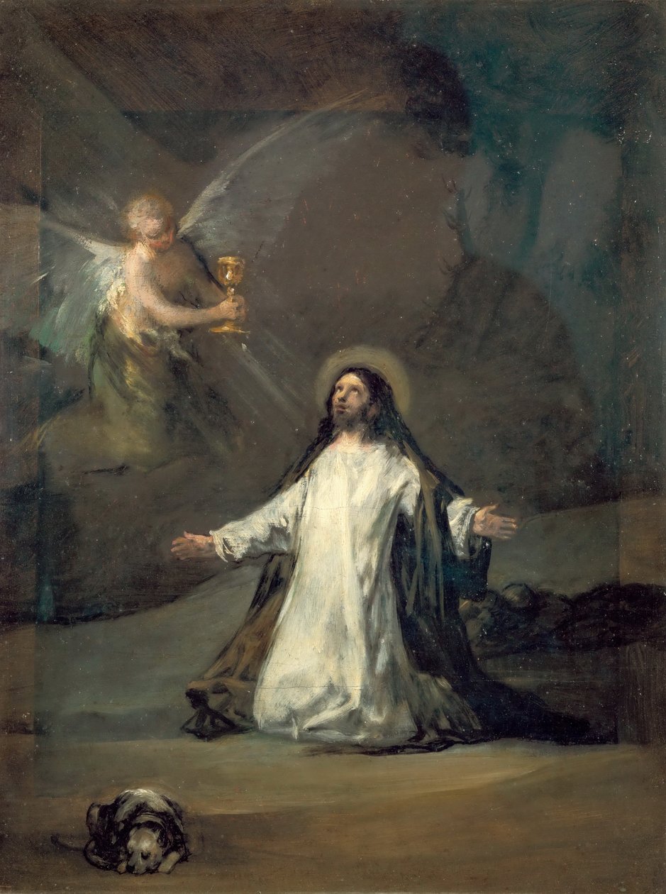 Christ in Gethsemane by Francisco de Goya