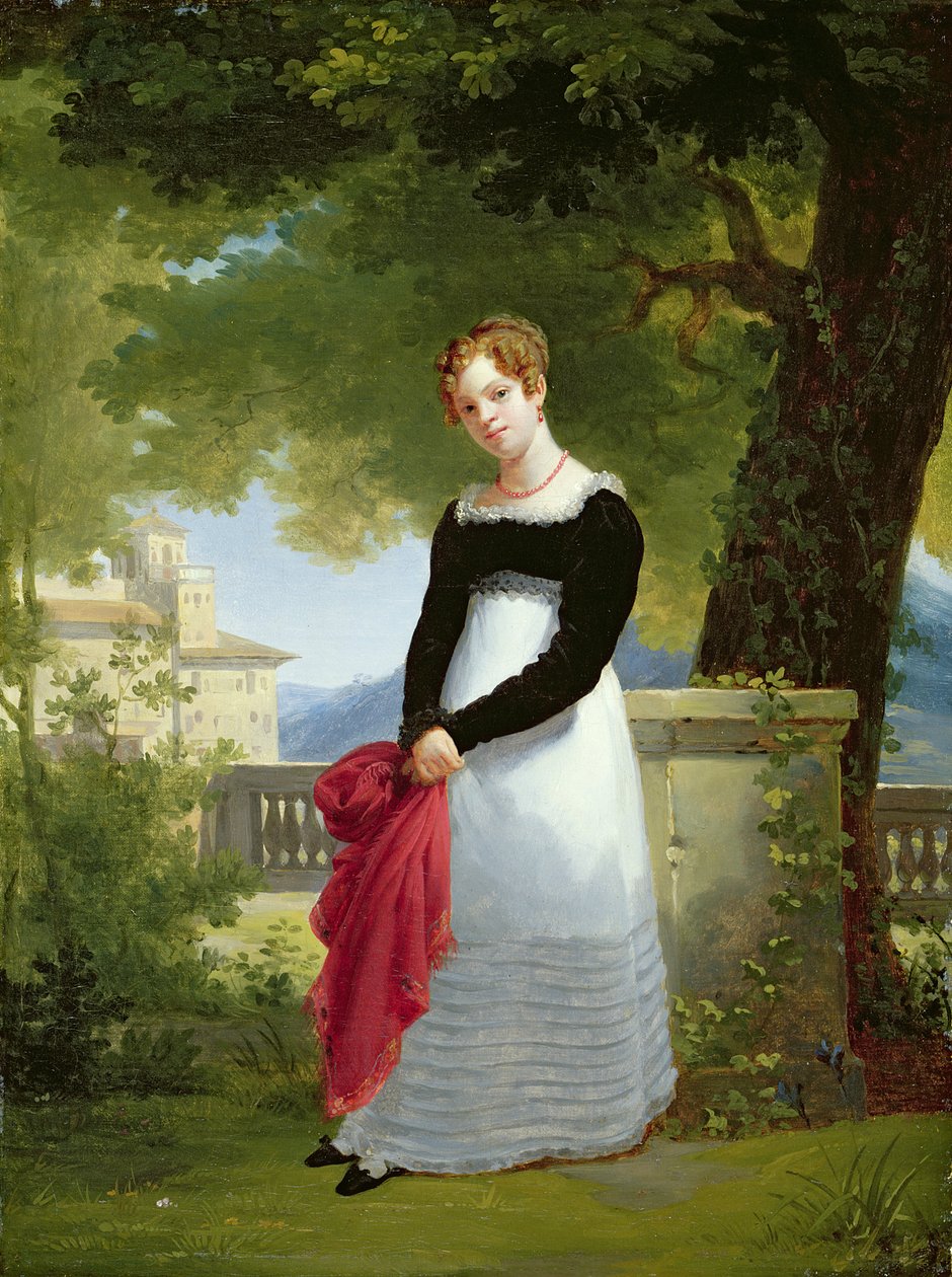 Portrait of Adelaide-Sophie Cleret, c.1817 by Francois Edouard Picot