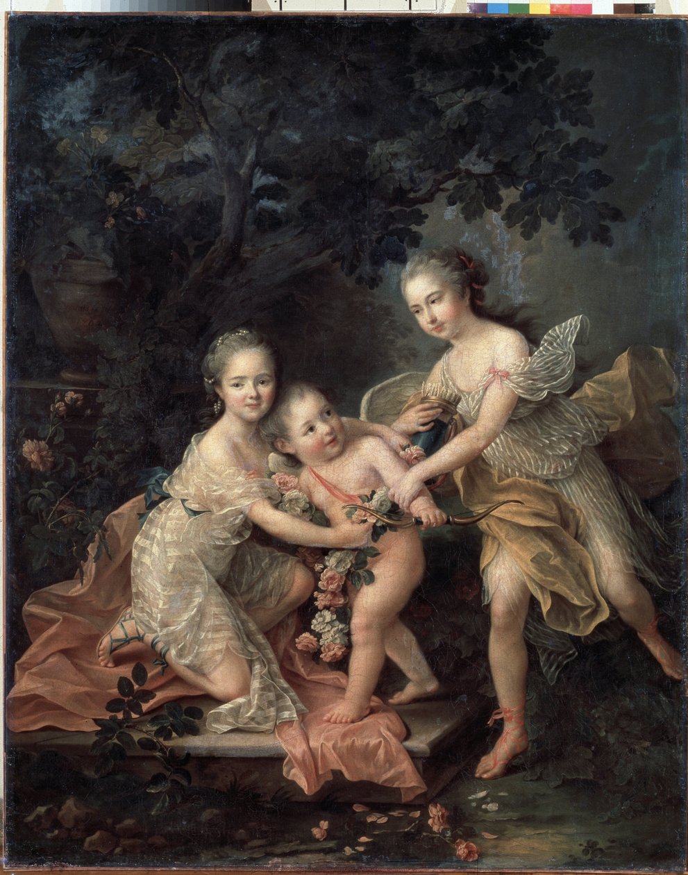 Children of Louis Philippe, Duke of Orleans by Francois Hubert Drouais